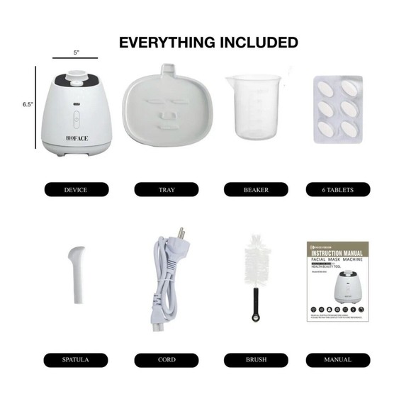 BioFace Facial Mask Machine with Collagen Tablets, DIY Mask Maker NEW - Picture 5 of 7